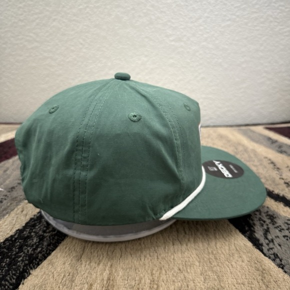 Fivetran Data Lakes Hat Cap Snapback Green Adjustable Rope Data Integration NWT - Picture 2 of 8